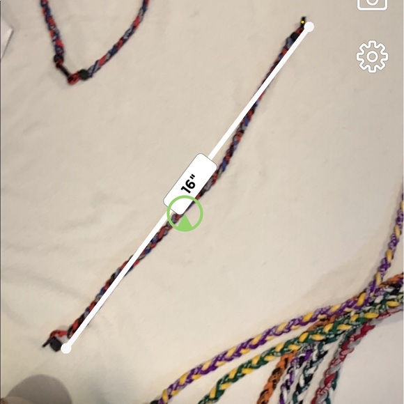 ⚾️ Baseball Rope Necklace Titanium Tornado 16” - Picture 3 of 4